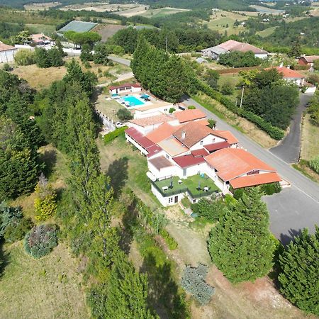 Logis Des Cretes De Pignols Hotel Moissac Eksteriør billede