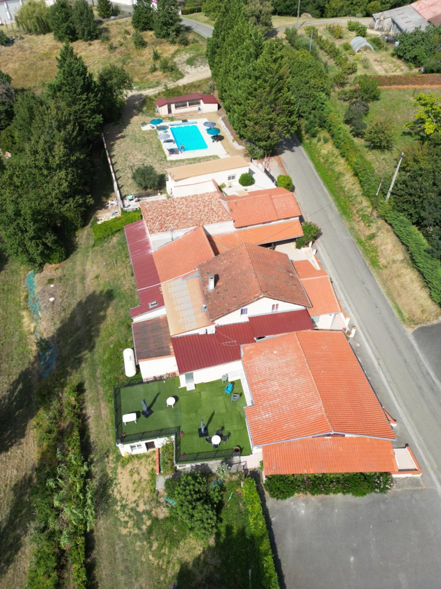 Logis Des Cretes De Pignols Hotel Moissac Eksteriør billede