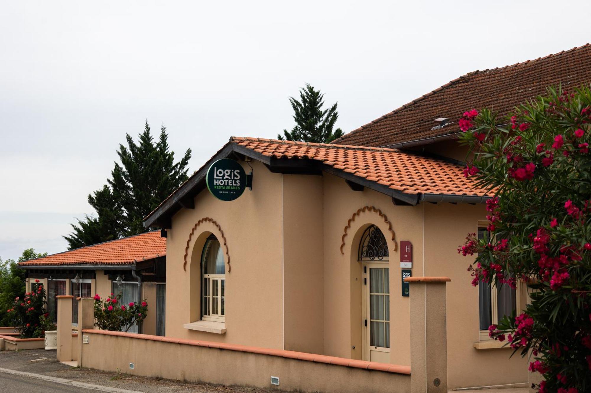 Logis Des Cretes De Pignols Hotel Moissac Eksteriør billede