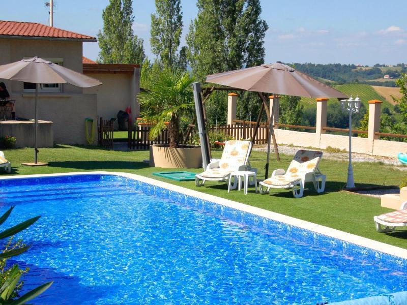 Logis Des Cretes De Pignols Hotel Moissac Eksteriør billede